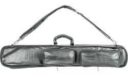 Miękkie etui na kij bilardowy, eleganckie, czarne, 3/5, 83 cm