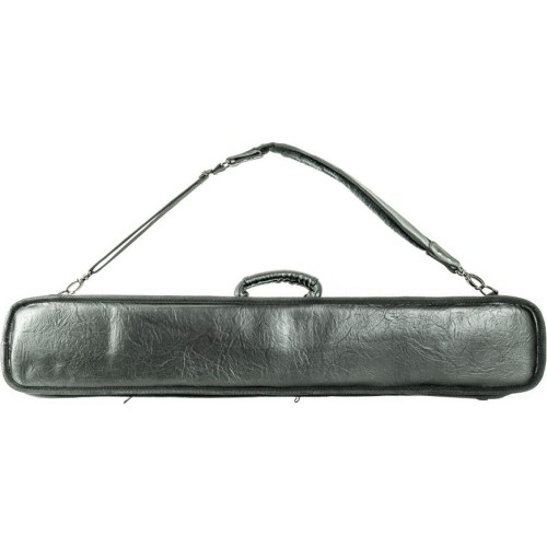 Miękkie etui na kij bilardowy, eleganckie, czarne, 3/5, 83 cm