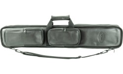 Miękkie etui na kij bilardowy, proste, czarne, 3/5, 83 cm
