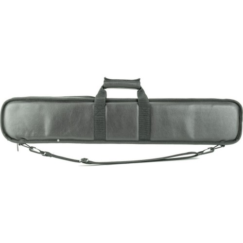 Miękkie etui na kij bilardowy, proste, czarne, 3/5, 83 cm