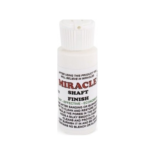 Środek do pielęgnacji kija bilardowego Miracle, 2 oz., czyścik i polerka do trzonu