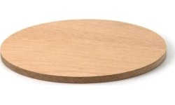 Podkładka płaska pod nogi stołu, MDF, średnica 115 mm, grubość 5 mm