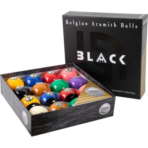 Zestaw bil Aramith Tournament Pro Cup TV Black, pool, 57,2 mm