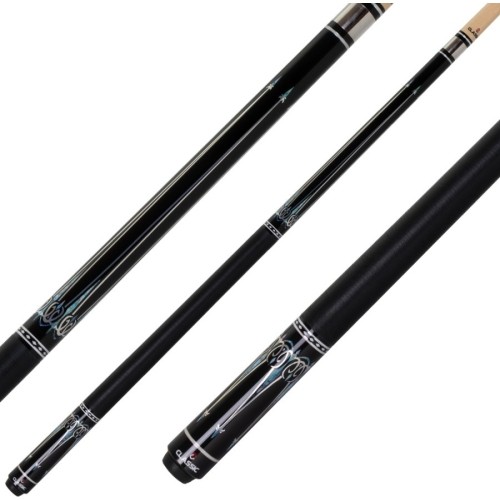 Billiard Cue, Pool, Classic "Speed-7", Irish Linen, fits Uni-Lock