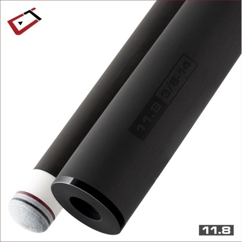 Cue Shaft, Pool, Cuetec Cynergy CT-15K Carbon, 3/8x14, 21,3mm joint, 11.8mm