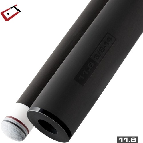 Cue Shaft, Pool, Cuetec Cynergy CT-15K Carbon, 3/8x14, 20mm joint, 11.8mm