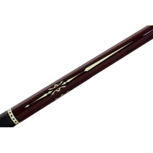 Billiard Cue, Pool, Cuetec Warrior, Burgundy, 3/8x14