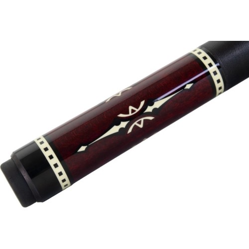 Billiard Cue, Pool, Cuetec Warrior, Burgundy, 3/8x14