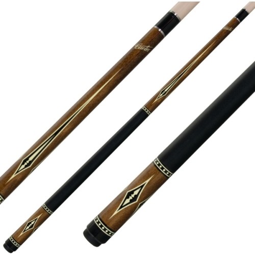 Billiard Cue, Pool, Cuetec Warrior, Brown, 3/8x14