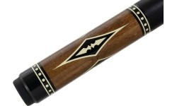 Kij bilardowy Cuetec Warrior, brązowy, 3/8x14