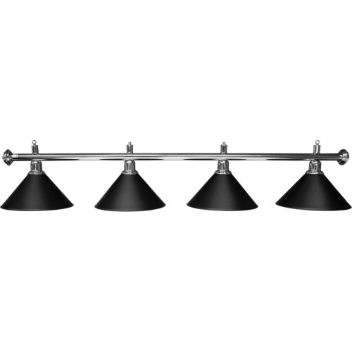 Pool Table Light, Blacklight, Black, 4-shades, Ø 35 cm, 180 cm