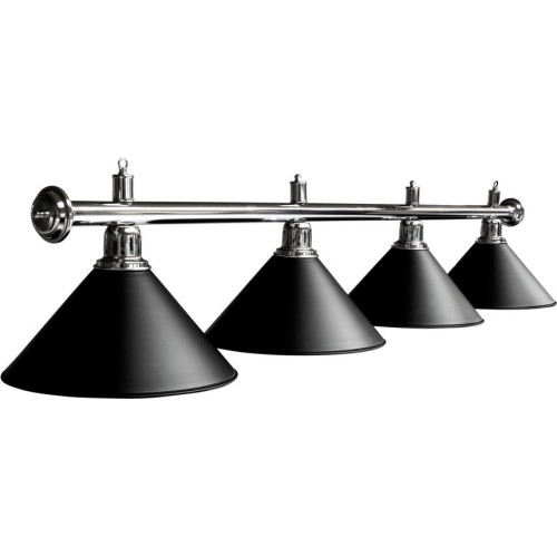 Pool Table Light, Blacklight, Black, 4-shades, Ø 35 cm, 180 cm