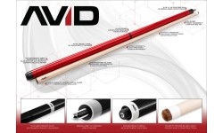 Kij bilardowy Cuetec AVID Era 6PT LW, szary, 3/8x14