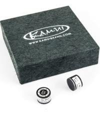 Skórka do kija Kamui Clear Black, 14 mm, super miękka (SS), 8 warstw