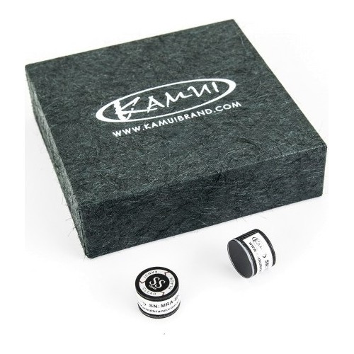 Skórka do kija Kamui Clear Black, 14 mm, super miękka (SS), 8 warstw
