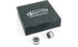 Skórka do kija Kamui Clear Black, 14 mm, super miękka (SS), 8 warstw