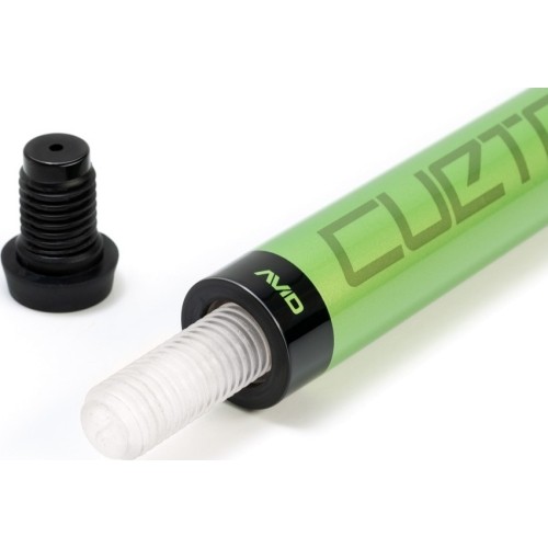 Billiard Cue, Pool, Cuetec Chroma Currency, Green, 3/8x14