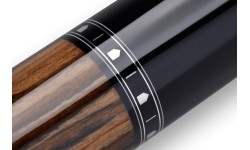 Kij bilardowy Cuetec Cynergy Truewood Gen 2, heban I NW, 3/8x14, 12.5mm