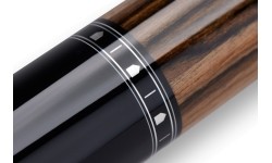 Kij bilardowy Cuetec Cynergy Truewood Gen 2, ebony II NW, 3/8x14, 11,8 mm