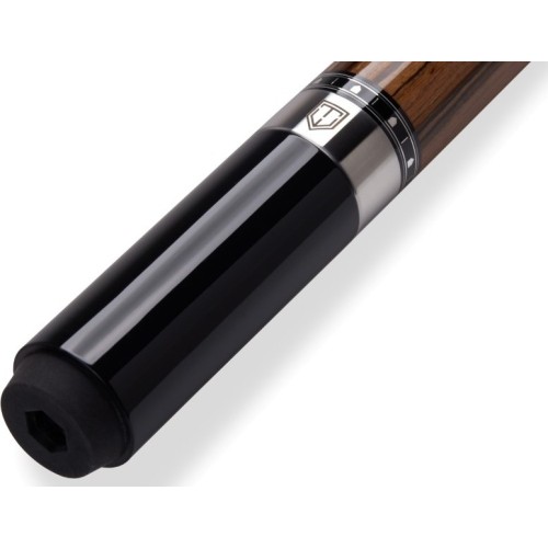 Kij bilardowy Cuetec Cynergy Truewood Gen 2, ebony II LTW, 3/8x14, 11,8 mm