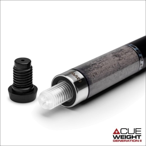 Kij bilardowy Cuetec Avid Surge Break, szary, 3/8x14