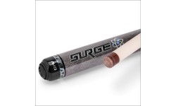 Kij bilardowy Cuetec Avid Surge Jump, pool, szary, 3/8x14