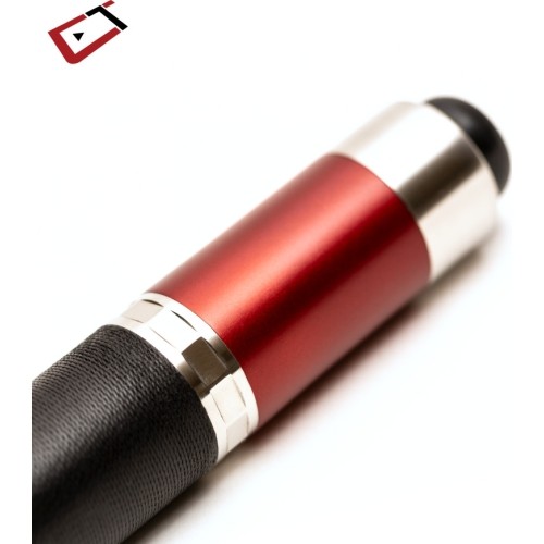 Billiard Cue, Pool, Cuetec Cynergy CT-15K Carbon, Ruby-Red, 3/8x14, 11.8mm