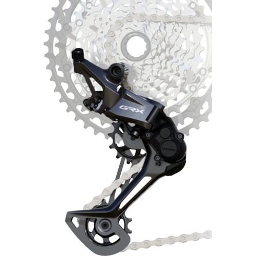 Galinis perjungėjas Shimano GRX RD-RX822-SGS Shadow+ long cage // 1x12 pav.