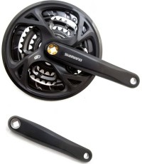 Przednia korba zębatek Shimano Altus FC-M371 / 3x9 bieg. / 48-36-26T / 175mm