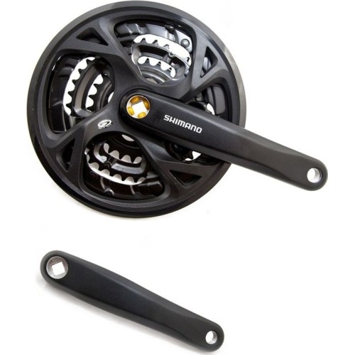 Przednia korba zębatek Shimano Altus FC-M371 / 3x9 bieg. / 48-36-26T / 175mm