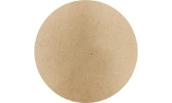 Podkładka płaska do nóg stołu, sklejka, średnica 15 cm, grubość 3 mm