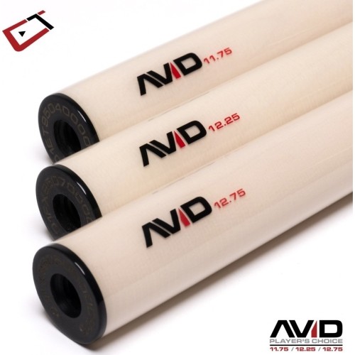 Billiard Cue, Pool, Cuetec AVID Proof Black LTC, 3/8x14, 12.75mm