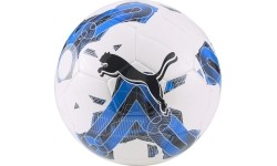 Puma Futbolo Kamuolys Orbita 6 Ms White Blue 083787 03