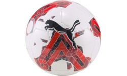 Puma Futbolo Kamuolys Orbita 6 Ms White Red 083787 02