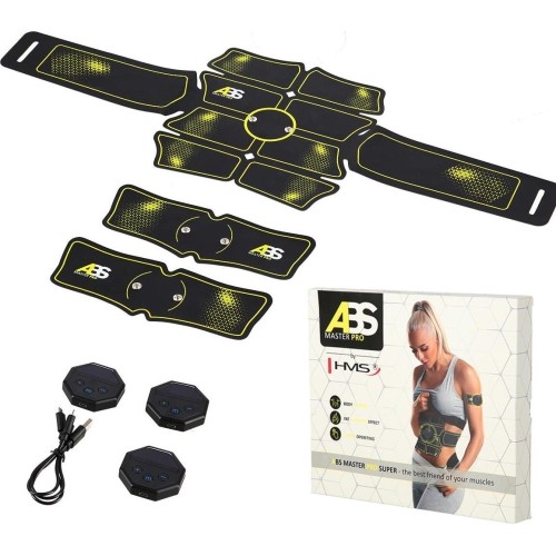 Elektrostymulator mięśni brzucha HMS ABS Master Pro Super