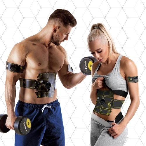 Elektrostymulator mięśni brzucha HMS ABS Master Pro Super