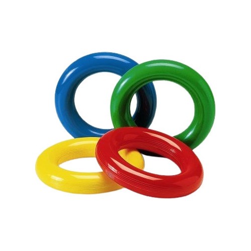 Miękkie kółko do ćwiczeń Gym Ring Ø 18 cm - Niebieski