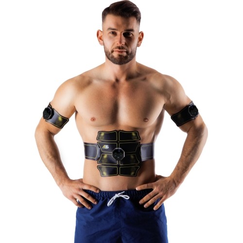 Elektrostymulator mięśni brzucha HMS ABS Master Pro Super