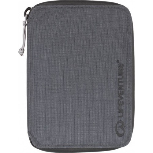 Piniginė Lifeventure RFiD Mini Travel Wallet Recycled - Pilka