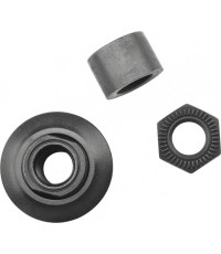 Stożek, podkładka i nakrętka do piasty Shimano HB-M590