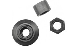 Stożek, podkładka i nakrętka do piasty Shimano HB-M590