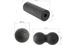 Zestaw do masażu HMS FSBM07 – wałek i piłki