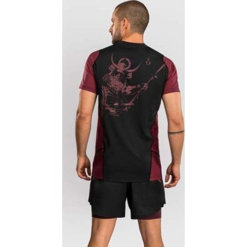 Venum x Assassin’s Creed Shadows Men’s Dry-Tech T-Shirt - Burgundy/Black