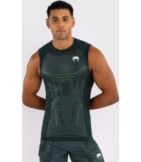 Venum Technical 3.0 Sleeveless Rashguard - Forest Green