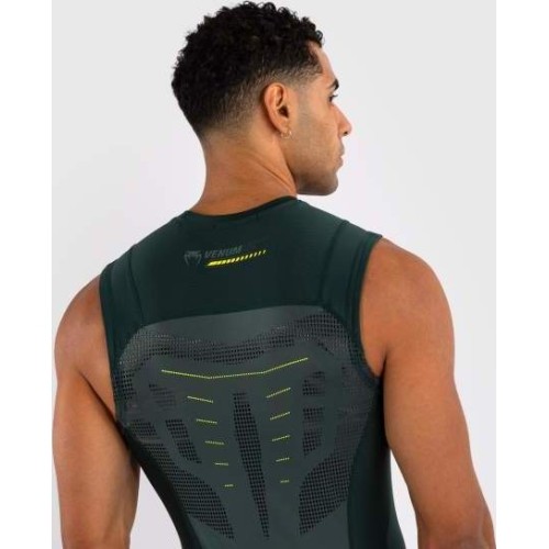 Venum Technical 3.0 Sleeveless Rashguard - Forest Green