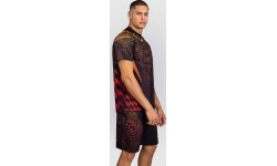 Venum Quetzal Fury Dry-Tech T-Shirt - Black/Fury Red/ Tangerine