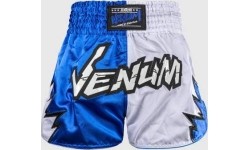 Venum Inferno 2.0 Muay Thai Shorts - White/Blue
