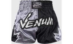 Venum Inferno 2.0 Muay Thai Shorts - Grey/Black