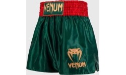 Venum Classic Muay Thai Shorts - Deep Forest Green
