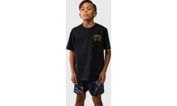 Venum Wolf Atak Kids T-Shirt - Black/Grey